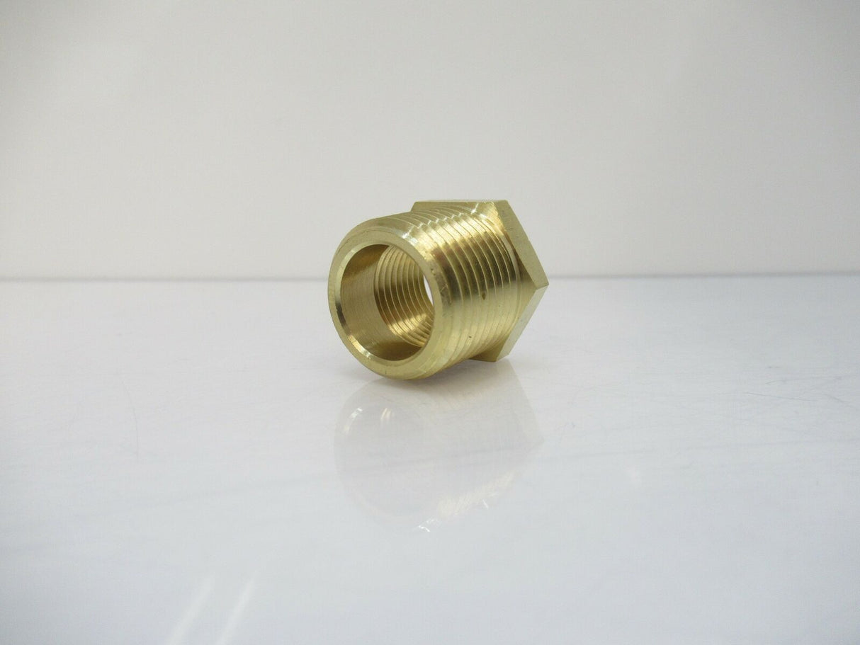 Reducing Pipe Bushing 110-DC, 1/2 in Male NPT x 3/8 in NPT Female