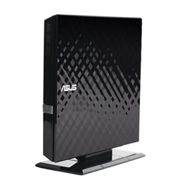 ASUS Slim DVDRW SDRW-08D2S-U BLK G AS 8X USB Black for PC Mac and Laptop RTL