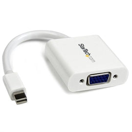 StarTech Accessory MDP2VGAW Mini DisplayPort to VGA Video Adapter Converter WH
