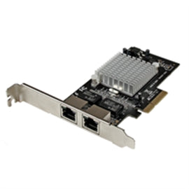 StarTech ST2000SPEXI 2Port Gigabit Ethernet PCIe Network Card Adapter Retail
