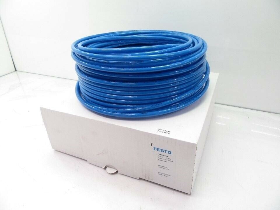 Festo 159666 PUN-8X1,25-BL Plastic Tubing 8 mm Blue, 50 Meters