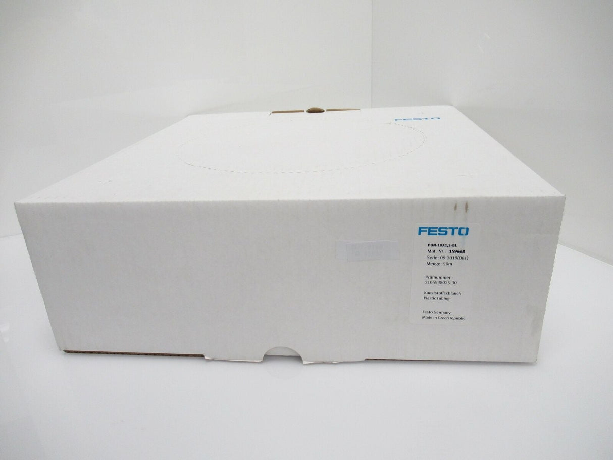 Festo PUN-10X1,5-BL 159668 Plastic Tubing 10 mm, 50M Long