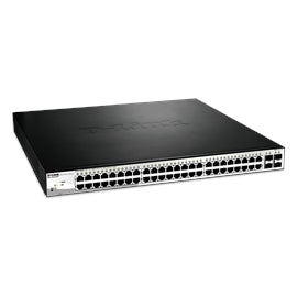 D-Link Switch DGS-1210-52MP 48PT Web Smart Gigabit PoE Switch with 4 SFP Slots