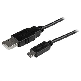 StarTech Cable USBAUB3MBK 3m Charge Sync Long Micro-USB Cable f Smartphone RTL