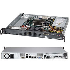 Supermicro SYS-5018D-MF(3YR) 1U Xeon E3-1200v3 S1150 C222 SATA DDR3 32G 350W