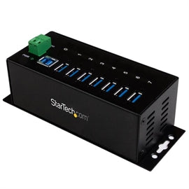StarTech Accessory ST7300USBME 7PT Industrial USB3.0 Hub ESD Surge Protection