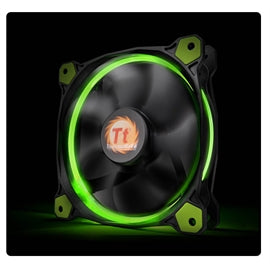 Thermaltake Fan CL-F038-PL12GR-A Riing 12 LED 1 fan 120mm Green Retail