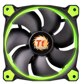 Thermaltake Fan CL-F039-PL14GR-A Riing 14 LED 1 fan 140mm Green Retail