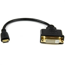StarTech Accessory HDCDVIMF8IN 8 Mini HDMI to DVI-D Adapter M F Retail