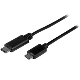 StarTech Cable USB2CUB1M 1m USB2.0 USB-C to Micro-B Cable M M Retail