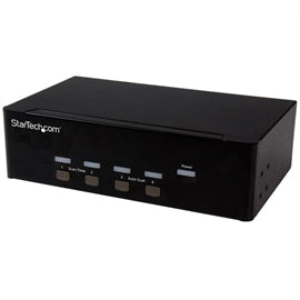 StarTech KVM SV431DVGAU2A 4-Port KVM Switch with Dual VGA USB 2.0 Retail
