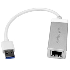StarTech USB31000SA USB 3.0 to Gigabit Network Adapter Silver