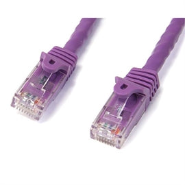 StarTech Cable N6PATCH25PL 25ft Purple Snagless Cat6 UTP Patch Cable Retail