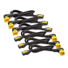 APC Cable AP8706R-NA Power Cord Kit (6 ea) Locking C13 to C14 1.8m Brown Box