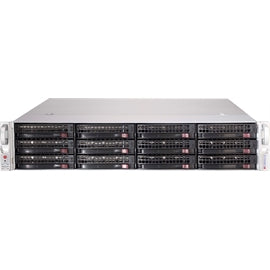 Supermicro CSE-826BE2C-R741JBOD 2U 12x3.5HS 3x80MM FAN 740W Black Brown Box