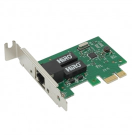 Hiro Network H50304 10 100 1000 LP PCIE Gigabit Ethernet Card W10 8.1 8 Retail