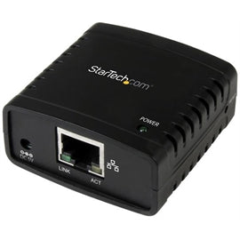 StarTech PM1115U2 1PT 10 100Mbps Ethernet to USB2.0 NTW LPR Print Server Retail