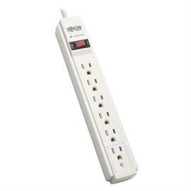 Tripp-Lite SURGE TLP606TAA 6-Outlet 6ft 790 Joules 6x5-15R NEMA 5-15P Retail