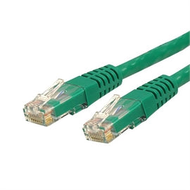 StarTech C6PATCH20GN 20ft Cat6 Molded RJ45 UTP Gigabit Patch Cable Green RTL