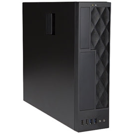 In-Win Case CE052.FH300TB3 mATX Slim Desktop BK 300W 1 1 (1) Bays USB3.0 HD AUD