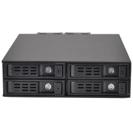 Athena BP-SAC1425AVL12 Internal 4x2.5HS SATA SAS 5.25Backplane Black Brown Box