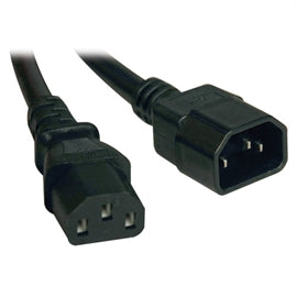 Tripp Lite Cable P004-008 8ft 18AWG Power cord IEC-320-C14 to IEC-320-C13 RTL