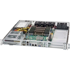 Supermicro CSE-515-505 1U 4x2.5Fixed w Bracket or 1xFixed 3.5 500W Brown Box