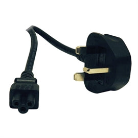 Tripp-Lite Cable P060-006 6ft Standard UK Computer Power Cord C5 to BS-1363