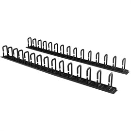 StarTech Accessory CMVER40UD Vertical Cable Organizer w D-Ring Hooks 6ft RTL