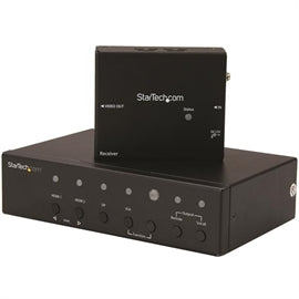 StarTec AC STDHVHDBT 4K HDMI over CAT5 CAT6 HDBaseT Extender w Built-in SWT