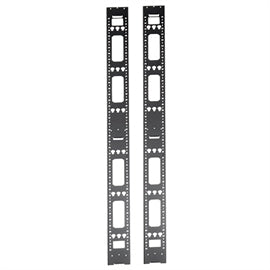 Tripp-Lite Accessory SRVRTBAR45 45U Vertical Cable Management Bars Black RTL