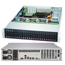 Supermicro Case CSE-216BE2C-R920LPB 2U 24x2.5HS SAS SATA 920W RPS 3x80mm Fan