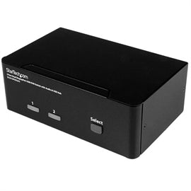 StarTech KVM SV231DPDDUA2 2 Port DisplayPort Dual-Monitor KVM Switch 4K 60Hz