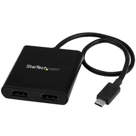 StarTech AC MSTCDP122HD 2xPort MST Hub USB-C to Multi-Monitor Splitter Retail