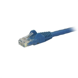 StarTech CB N6PATCH4BL 4ft Cat6 Patch Cable w Snagless RJ45 Connectors Blue