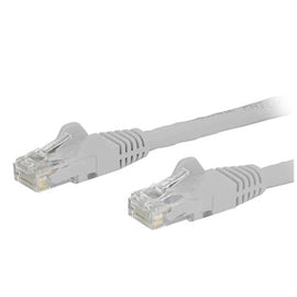 StarTech CB N6PATCH150WH 150ft Cat6 Ethernet Patch Cable w Snagless RJ45 White