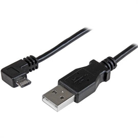 StarTech CB USBAUB50CMRA 0.5m Micro USB Charge&Sync Cable M M 24AWG Retail