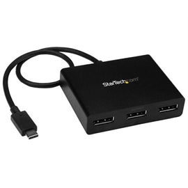 StarTech AC MSTCDP123DP 3PT Daisy Chainabl USB-C DP Monitor Hub Retail
