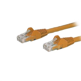 StarTech CB N6PATCH20OR 20ft Cat6 Ethernet Patch Cable w Snagless RJ45 Orange
