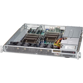 Supermicro Case CSE-514-R407C 1U 2x2.5 fixed 400W RPS 4 x 40x56MM PWM fan