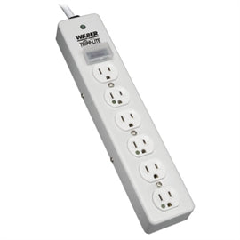 Tripp-Lite SURGE SPS606HGRA 6 Outlets 6ft UL1363 Hospital-Grade 50 60Hz RTL