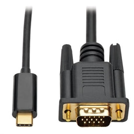 Tripp-Lite CB U444-006-V Thunderbolt3 USB 3.1 Gen 1 USB-C to VGA Adapter Cable