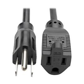 Tripp-Lite P022-003 3ft 18AWG Standard Power Extension Cord Black Retail