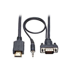 Tripp-Lite CB P566-003-VGA-A 3ft HDMI to VGA + Audio Active Converter Cable