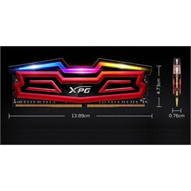 A-DATA ME AX4U240038G16-DRS 2x8GB 2400MHz SPECTRIX D40 DDR4 RGB Retail