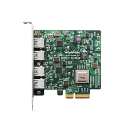 HighPoint CC RU1344A 1344A 4x10Gb s Ports PCIe 3.0 x4 Gen 2 USB 3.1 HBA RTL