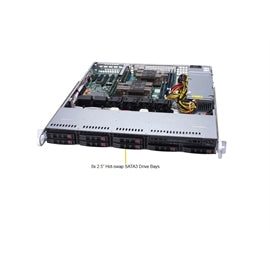 Supermicro SY SYS-1029P-MT(3YR) 1U Xeon LGA3647 C621 1TB 8x2.5HS SATA3 600W
