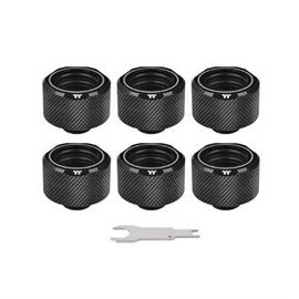Thermaltake AC Pacific C-PRO G1 4 PETG Tube 16mm OD Compression Black (6-pack)