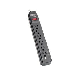 Tripp-Lite AC TLP615B 6Outlet Surge Protector 15ft 790 Joules Black Housing