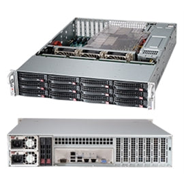 Supermicro CS CSE-826BE1C4-R1K23LPB 2U 12x3.5HS SAS SATA 1200 1000W Brown Box